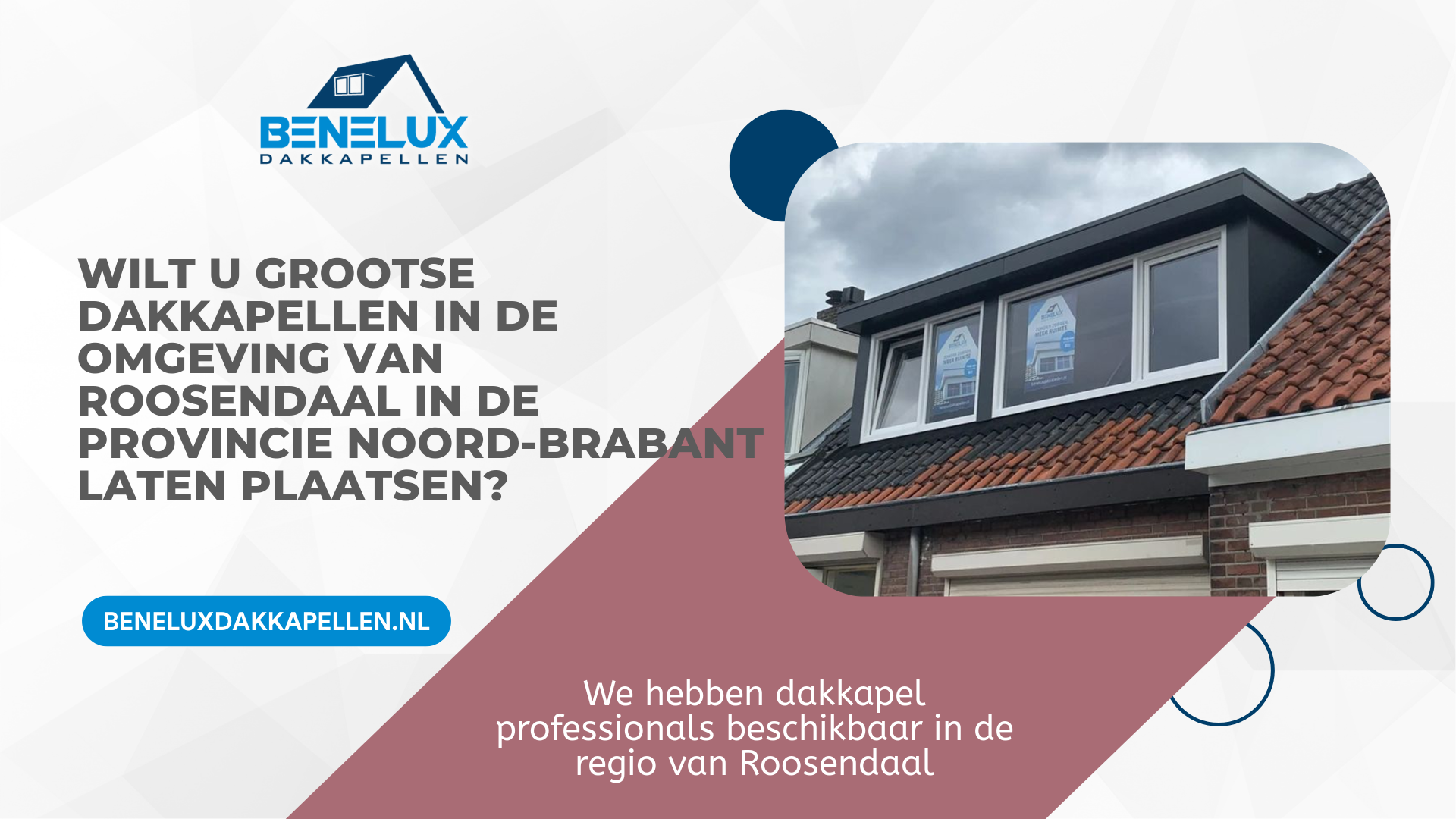 Dakkapel Roosendaal