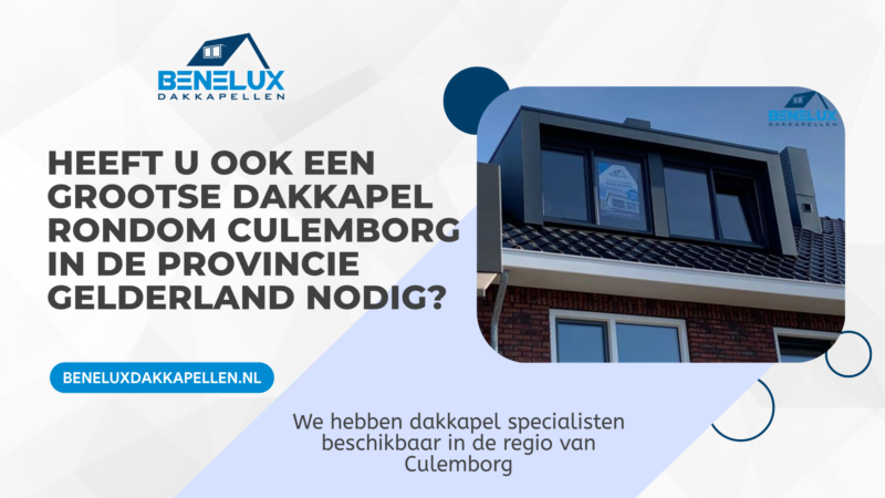 Dakkapel Culemborg