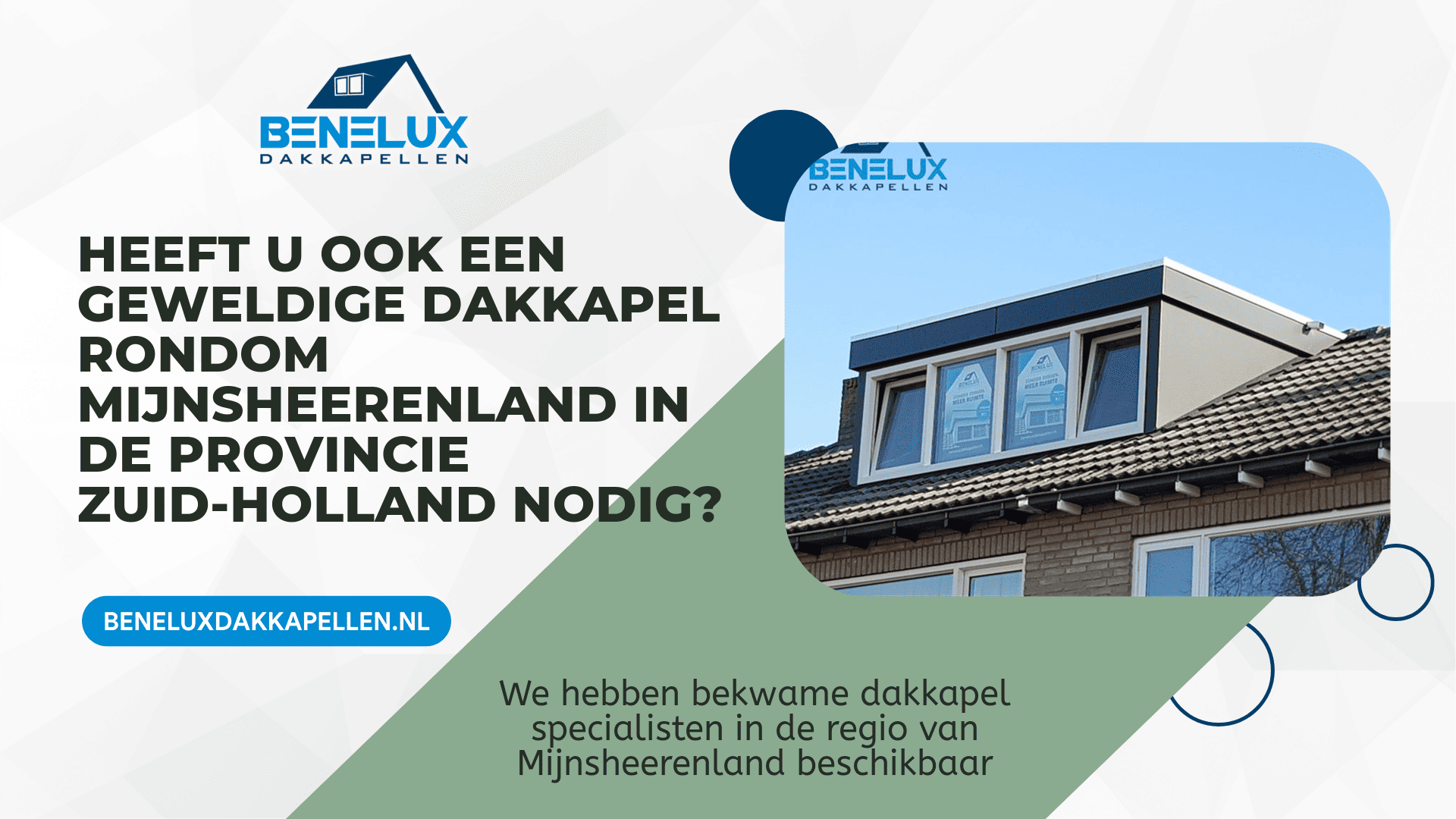 Dakkapel Mijnsheerenland
