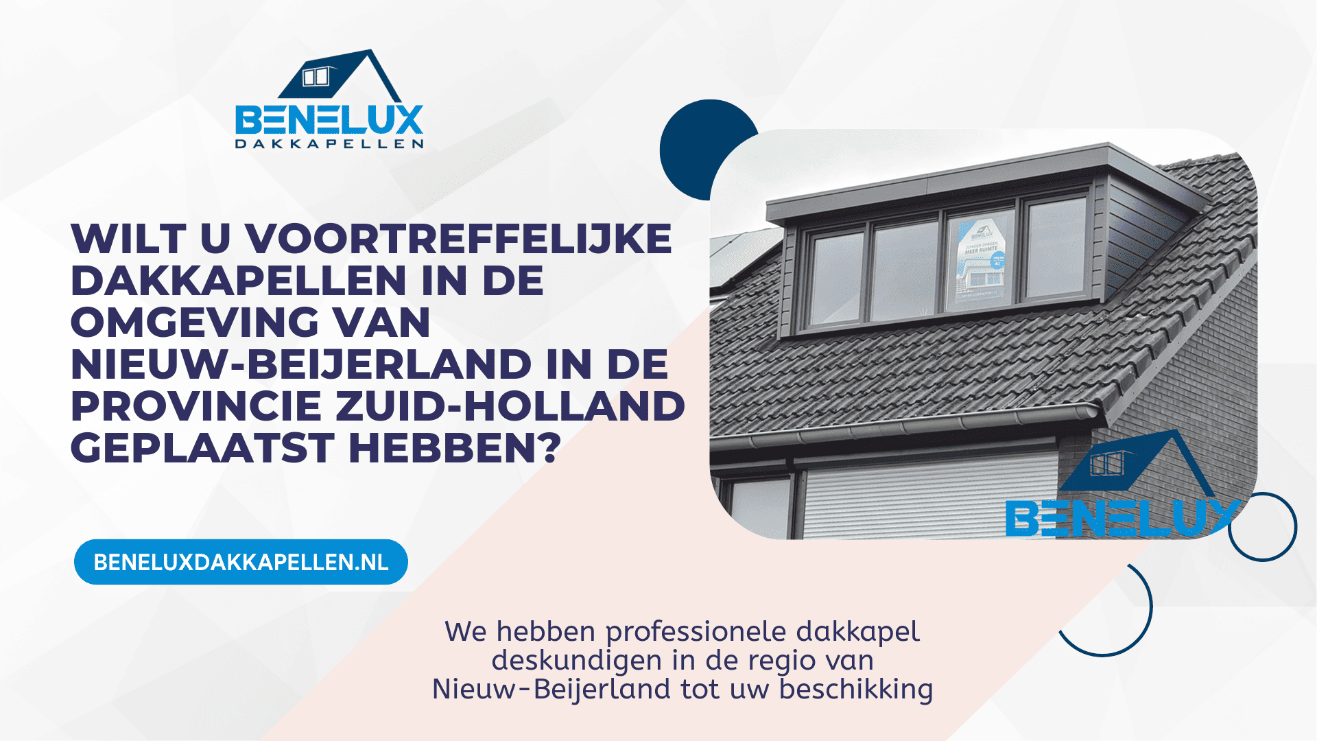 Dakkapel Nieuw-Beijerland