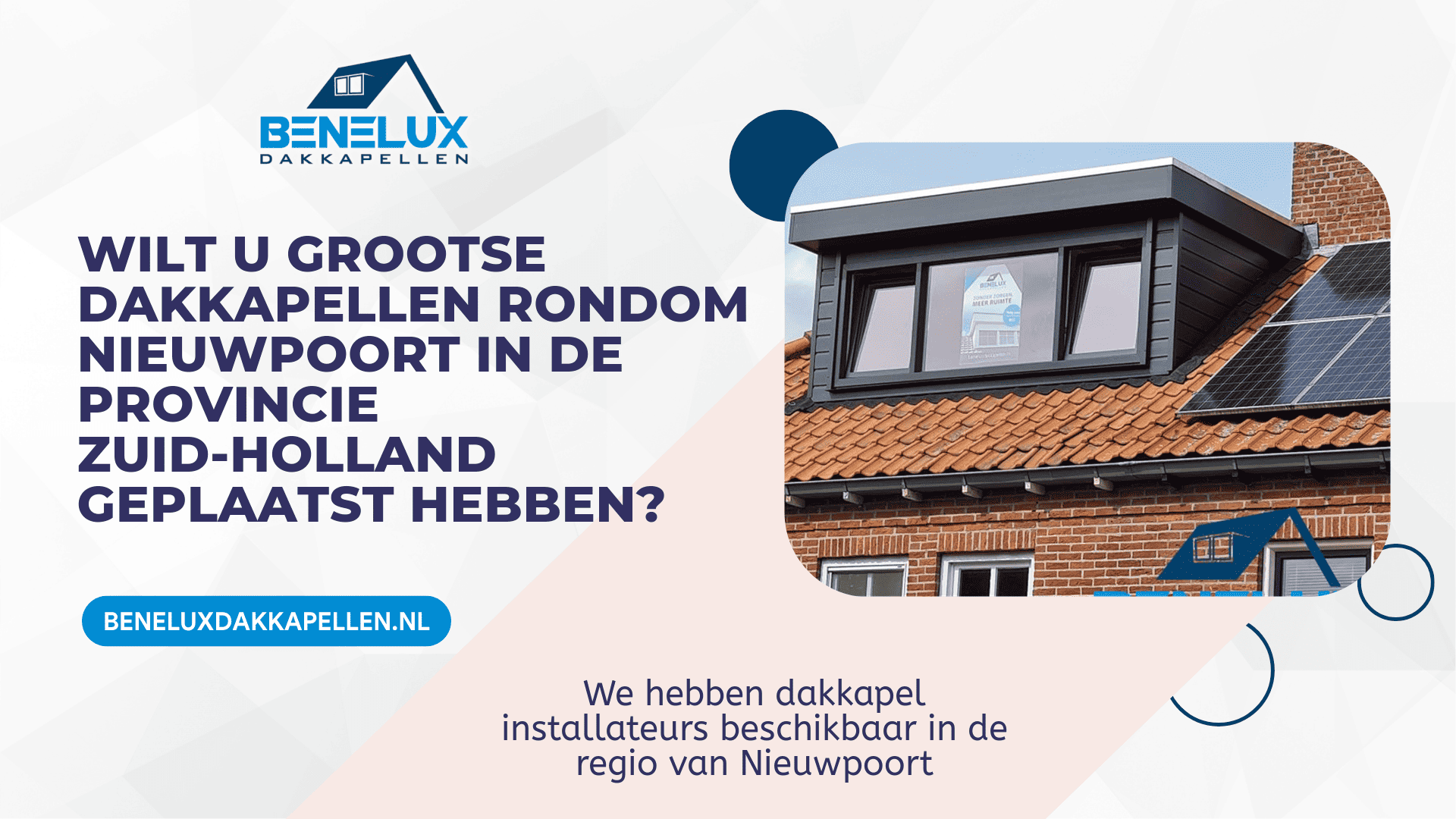 Dakkapel Nieuwpoort