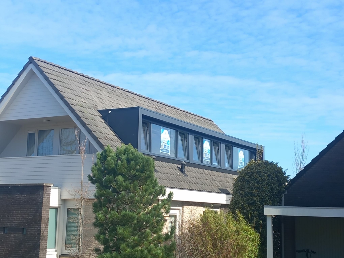 upgrade woonhuis met nieuwe dakkapel