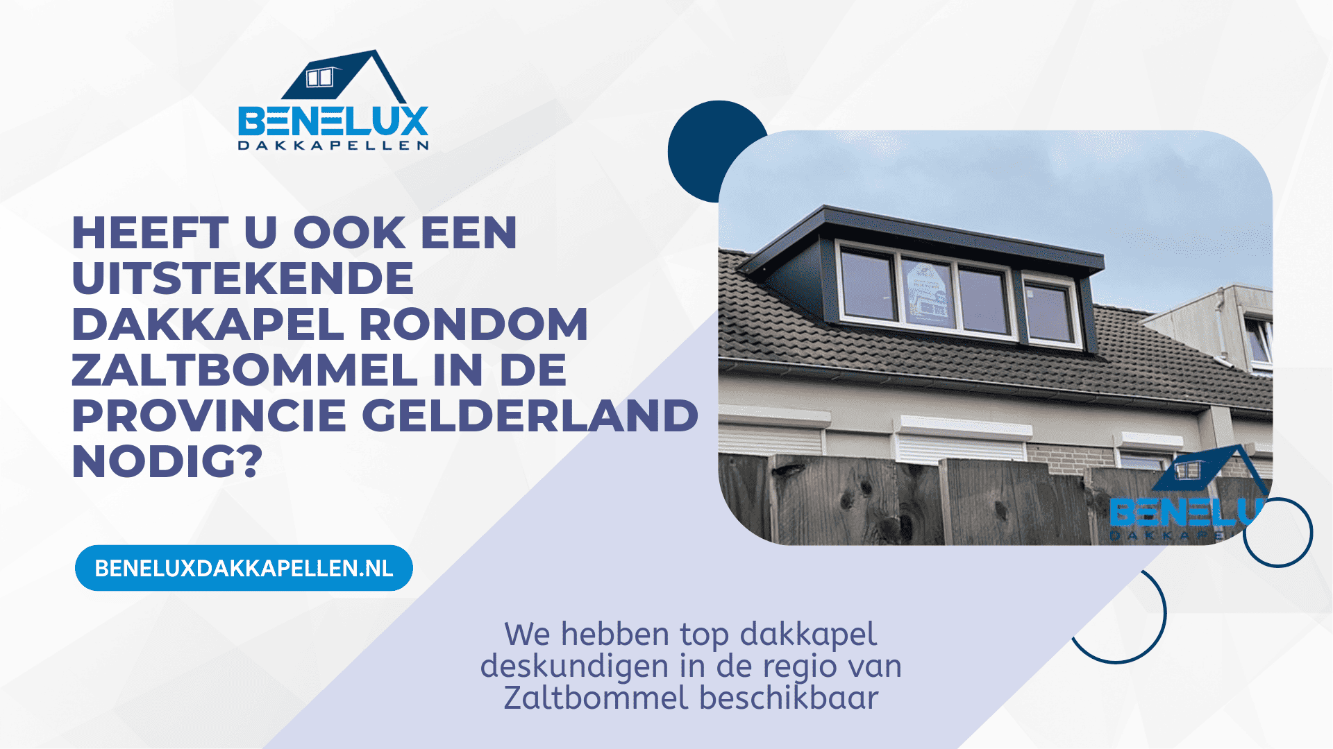 Dakkapel Zaltbommel