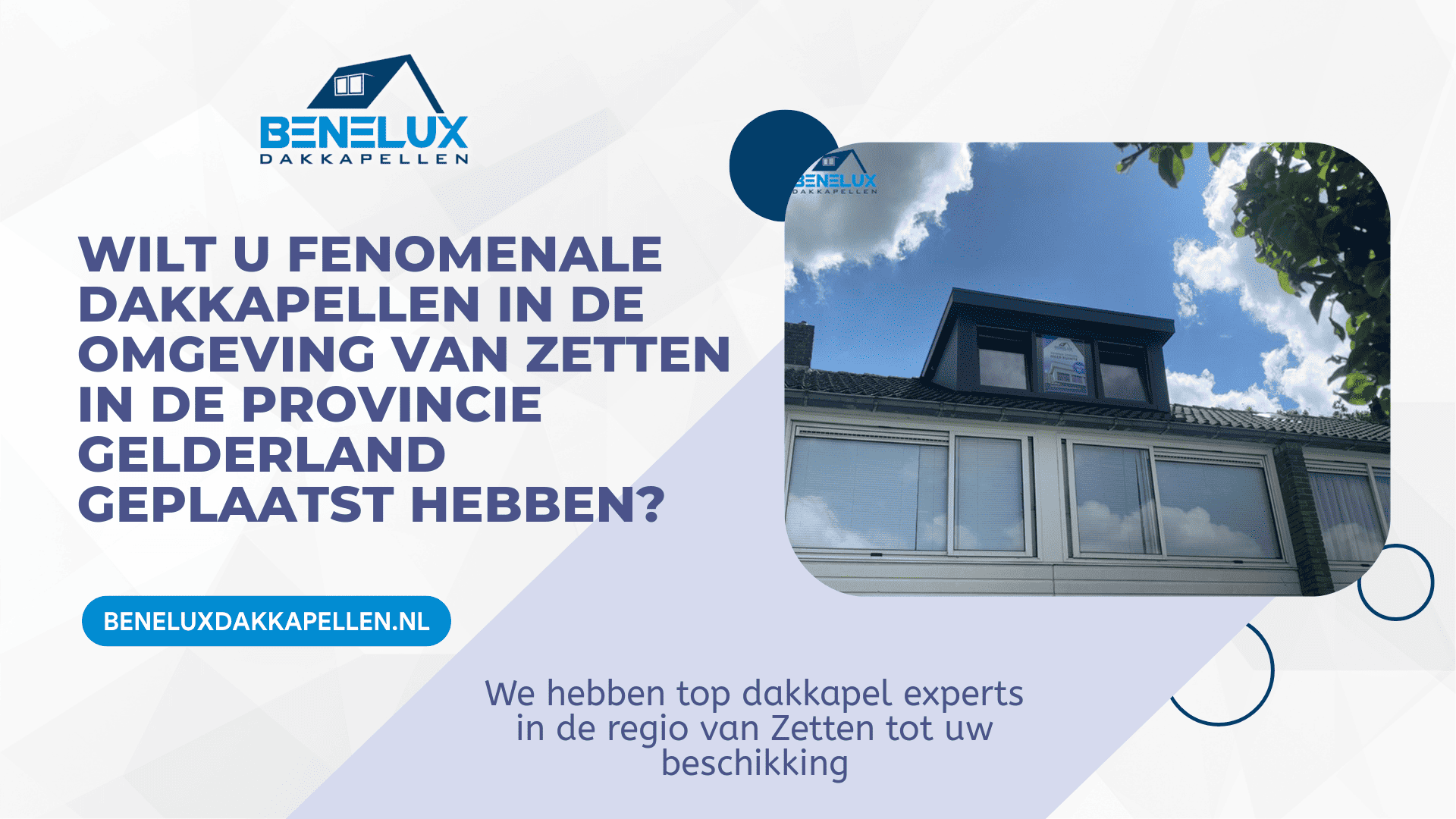 Dakkapel Zetten
